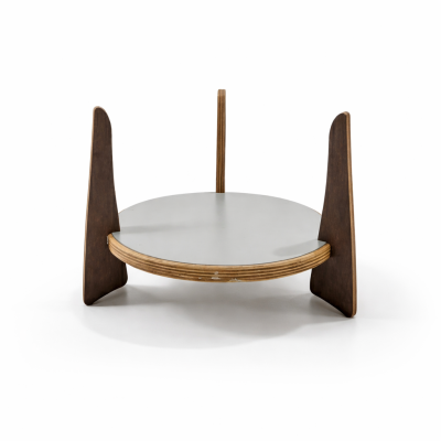 The Circle Planter Stand – Marine Ply (280 mm)